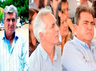 Robinho (Aparecida do Taboado), Jorge Diogo (Brasilândia) e Cacildo (Santa Rita do Pardo).