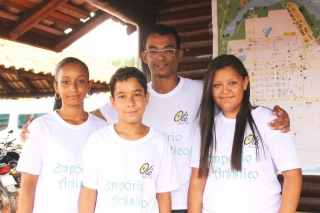 Luciano Dourado, representante da área cultural e crianças do Projeto Olé Brasil