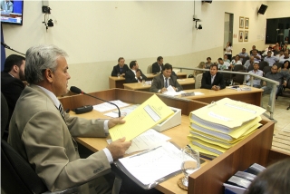 Vereadores votaram cinco projetos de lei na última sessão de terça-feira ﻿