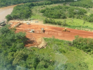Em construção, a MS 040, que liga Santa Rita do Pardo à Capital, não vai mais ser explorada com pedágio