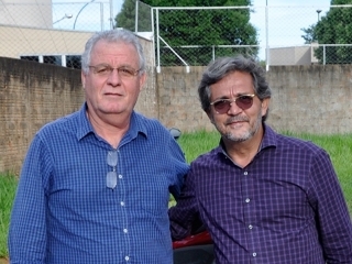 Dr. Felipe e o engenheiro Milton Wiziack, diretor regional da Empresa Itatim. (Foto: Reprodução/Internet)